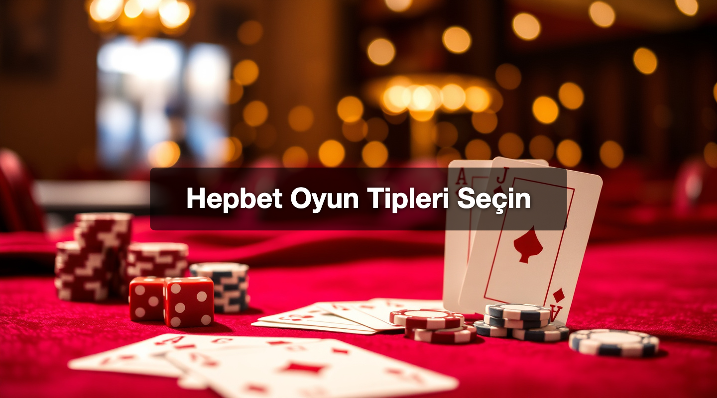 Hepbet Oyun Tipleri Seçin